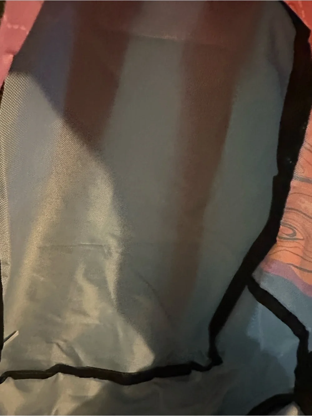 Like New Emirates Blue and Orange Kid’s Backpack. 13.5”L x 11.5”W.